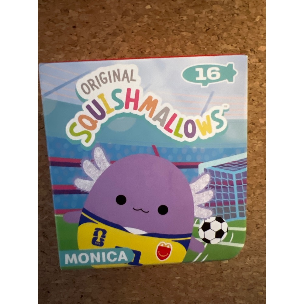 McDonalds Squishmallows Monica Axolotl FIFA World Cup 2026 Happy Meal Toy 16